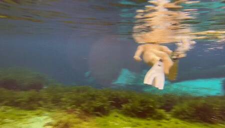 Fully Nude in a Public spring Ending part three