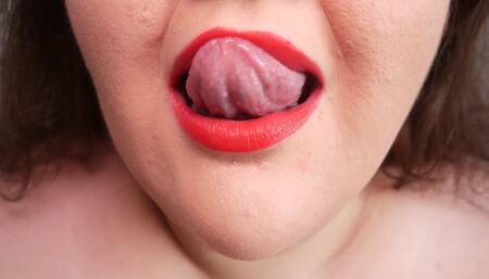 Seductive lip symphony - (no talking)