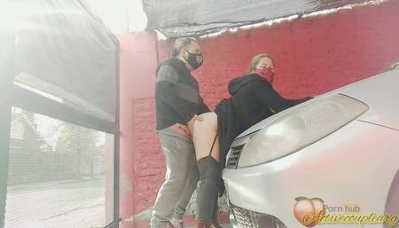 Fucking in the Garage While They Look at Us From the People Who Pass by