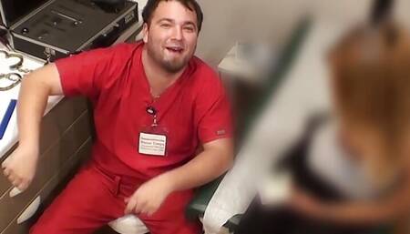 Human Guinea Pig Maria Santos Gets Mandatory Hitachi Magic Wand Orgasms During Medical Experiments By Doctor Tampa