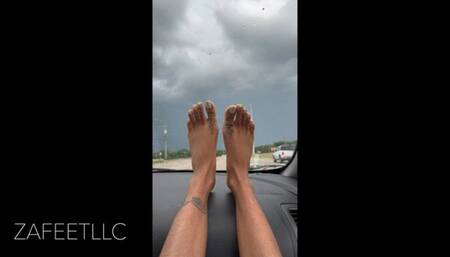 Car Rides On A Stormy Day