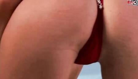 BLONDE MILF GETTING ANAL GANG BANG WITH SANDWICH