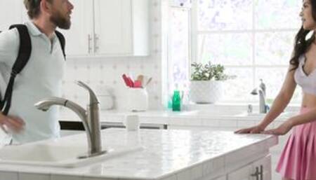 Scarlett Finds Her Babysitter Positions two