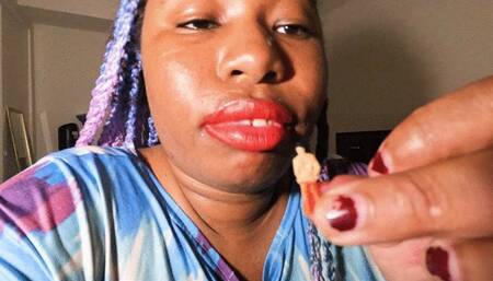 Tiny Jack Vs Giantess Big Sexy Mouth h 4k