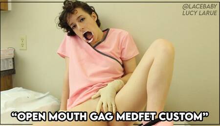 Open Mouth Gag Medfet Custom