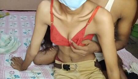 Hot Young Country Girl From the Village Fucked by Her Step Brother
