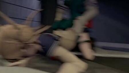 My Hero Academia Himiko Toga Izuku Midoriya legendado