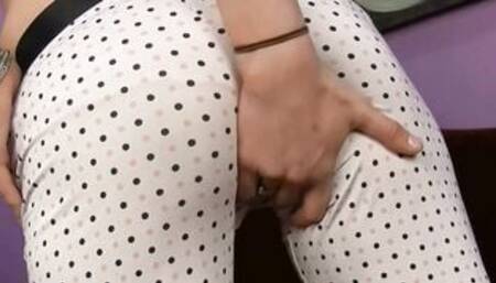 Santi & Her Pierced Hairy Cunt - Santi & Her Pierced Unshaved Snatch two