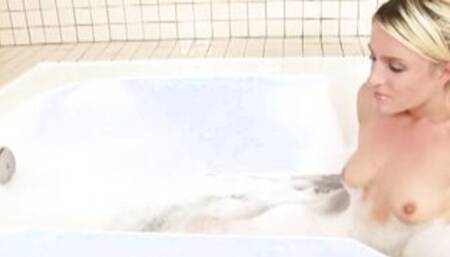 Girlie Cunt Fun Inside The Hot Tub - Rochelle Ryder & Kat Stevens two