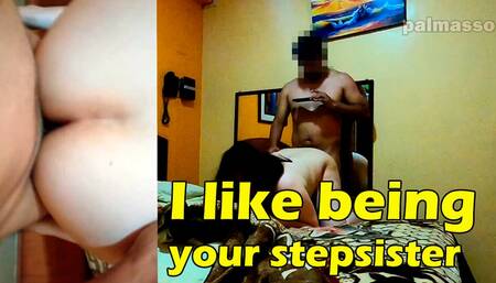 Don't stop, I like it when you fuck me hard! - My stepsister lost her bet and I ended up fucking her the way she likes