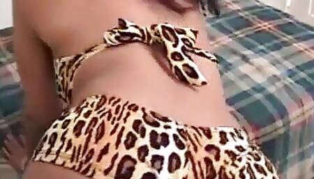 Dark haired perfect slut sucks dick and fucks it in all positions
