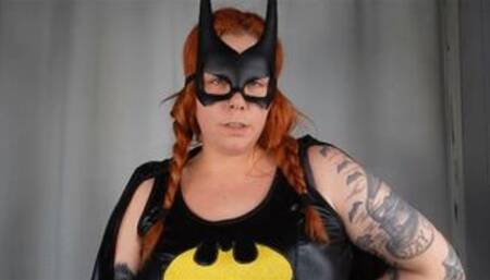 Batgirl GROWTH from POV Supervillian Serum MP4 640 Fishnet Pantyhose Destruction