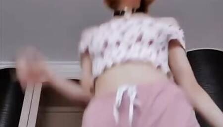 She loves to twirl her ass