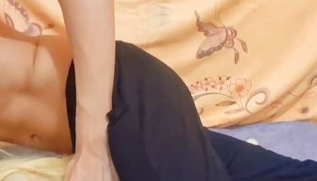 Straight handsome muscle fuck sex doll toy