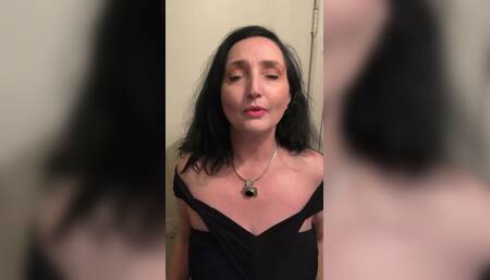 Zinnia Blue: Tongue Out, Nipple Pinching, + a Fun Surprise!