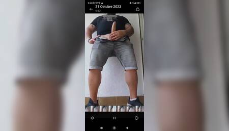 Amateur bear masturbate