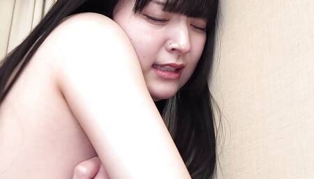 Brunette Japanese Miku Kanno enjoy to play with toy and hard cock.