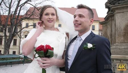 HUNT4K Attractive Czech Bride Spends first Night with Rich Stranger