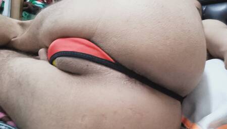 Gay arab play fuck dig ass dildo