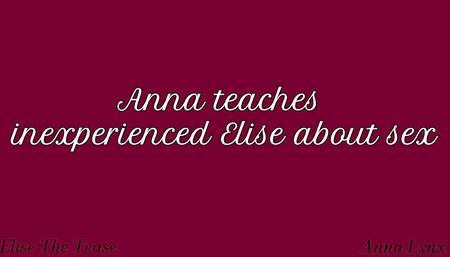 Inexperienced girl learns about sex