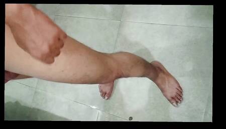 Ritu Caught Bathing at Hostel Room