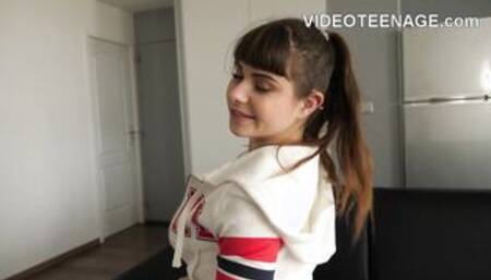 Shy Teen First Anal Casting