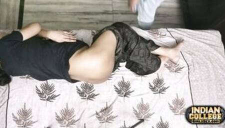 Young Indian teacher fucked by her college student real anal sex