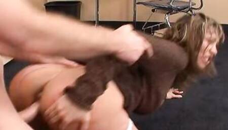 Ava Devine fucking into the classroom with her melons