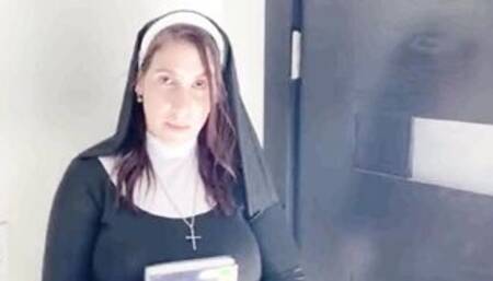 Hot Devoted Nun with Rounded Huge Ass will do anything to save a Soul 6