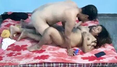Indian College Teacher Having Sex With Mature Desi Man