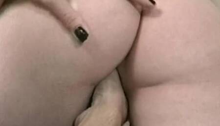 A Thumb Up Her Cooze Fits Just Right