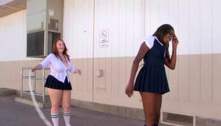 Playing Jump Rope