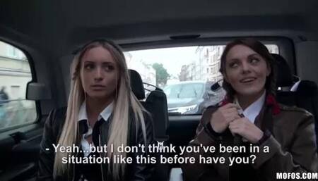 Hitching A Ride For A Threeway