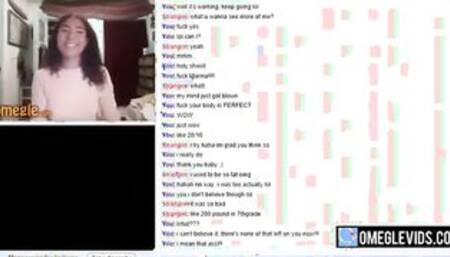 Submissive  plays teen on