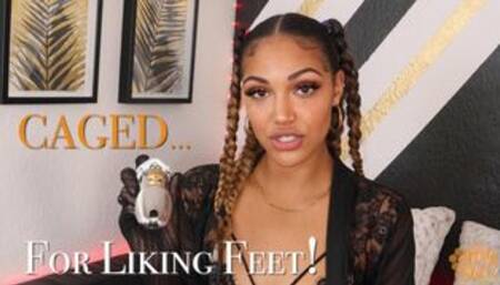 Caged For Liking Feet! ft Honey