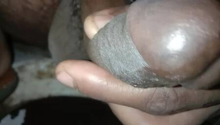 Handjob Bathroom Big Black Cock Show Panish