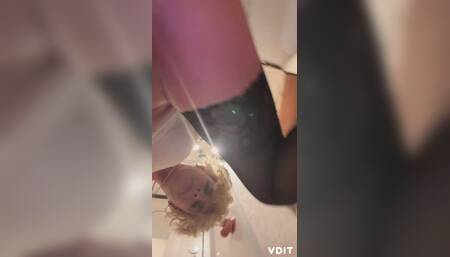 Instead of a Dick in the Ass, a Bottle and She Rides on It