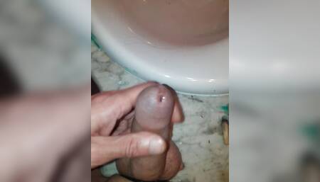 Handjob in the Sink