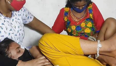 Foursome 3 Womens 1 Man Hard Fucking Smart Boy Cute Womens