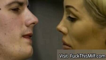 Under Milf Rebecca More's orders 13