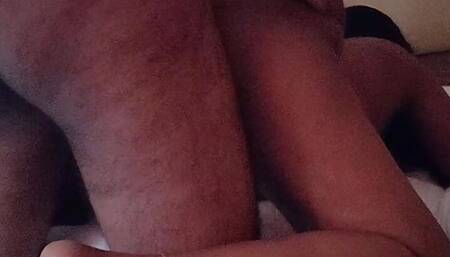 Sex in hotel, doggy fucking and anal drilled,heavy moaning