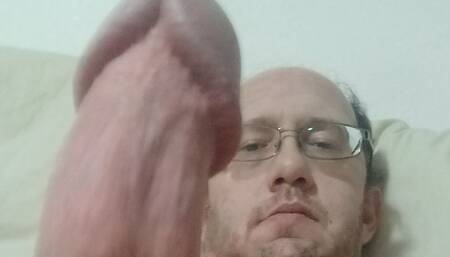 Big Dick Very Horny Jacking Dick off.