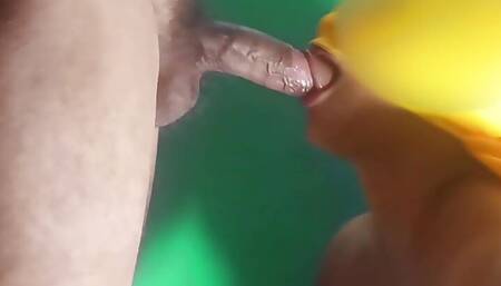 Desi bhabhi sucking cock and fucking hard