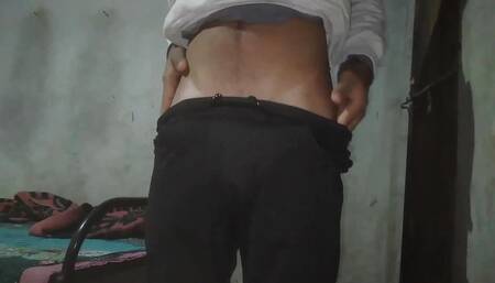 18 Years College Boy Masturbation.