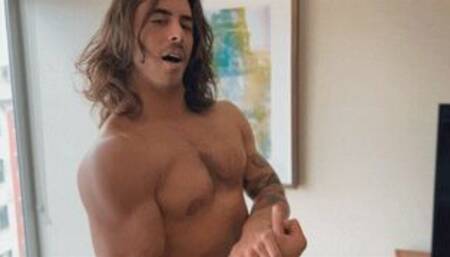 Carson Flexes, Belly Bloats & Burps! MKV