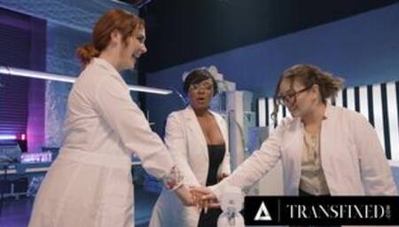 TRANSFIXED - DOLLS Siri Dahl Joins Trans Orgy With Khloe Kay, Eva Maxim, & Zariah Aura! GROUP SEX!