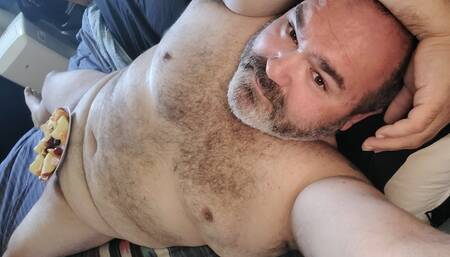 Moaning Chubby Fuck's Thick Solid Curvy Cock Just Wants to Erupt