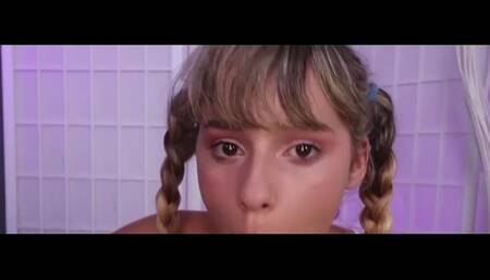 Pigtails POV BLOWJOB