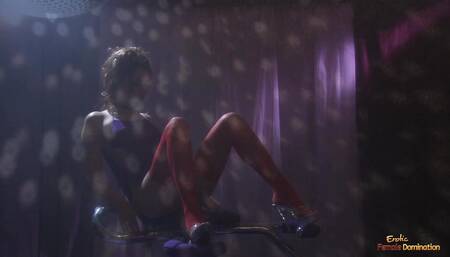 Bald dude eats pussy before fucking the hot babe with his meat pole