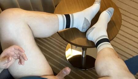 White Stance Skater Socks